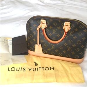 LV Louis Vuitton Alma PM Monogram